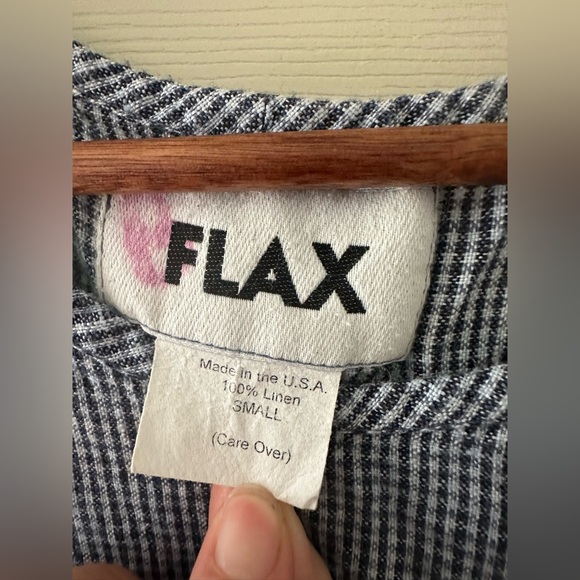 Vintage flax linen tank top - Picture 2 of 2